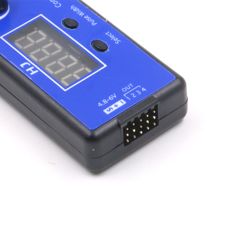 Digital Servo Tester – Multi-Function LCD Display (50Hz/125Hz/250Hz)