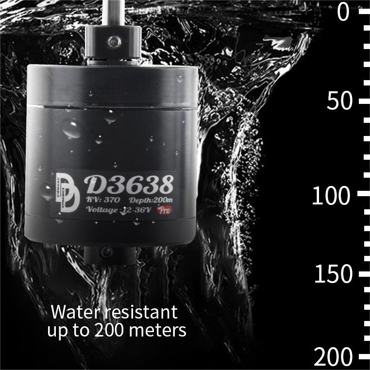DD 3638 Pro Waterproof Brushless Motor