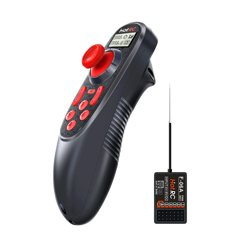DS600 2.4G 6CH 3.7V 1200mah Long Distance Radio Transmitter LCD Remote ...