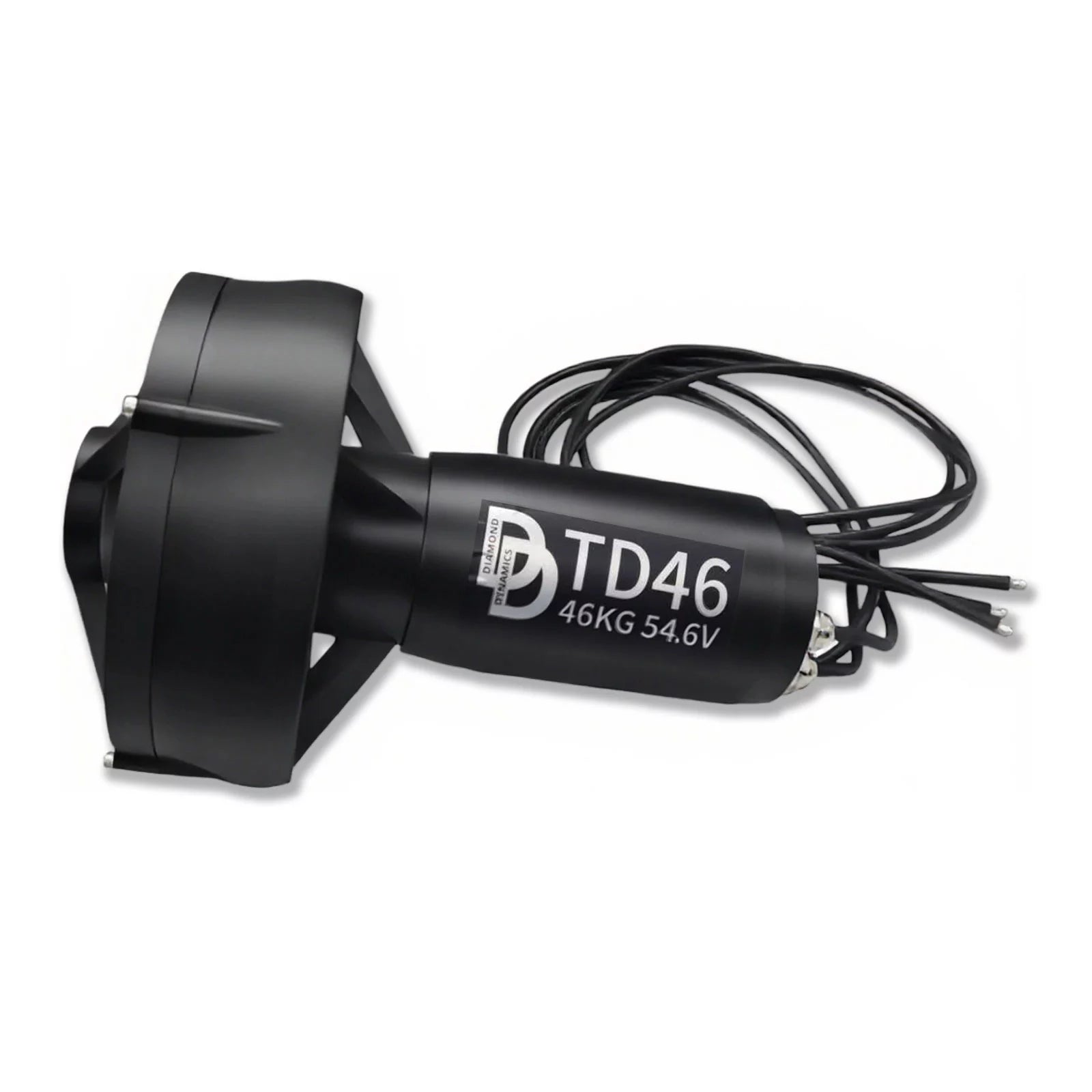 TD46kg 54.6V 5000W 30-35KM Underwater Thruster For Foil Surfboards Boats
