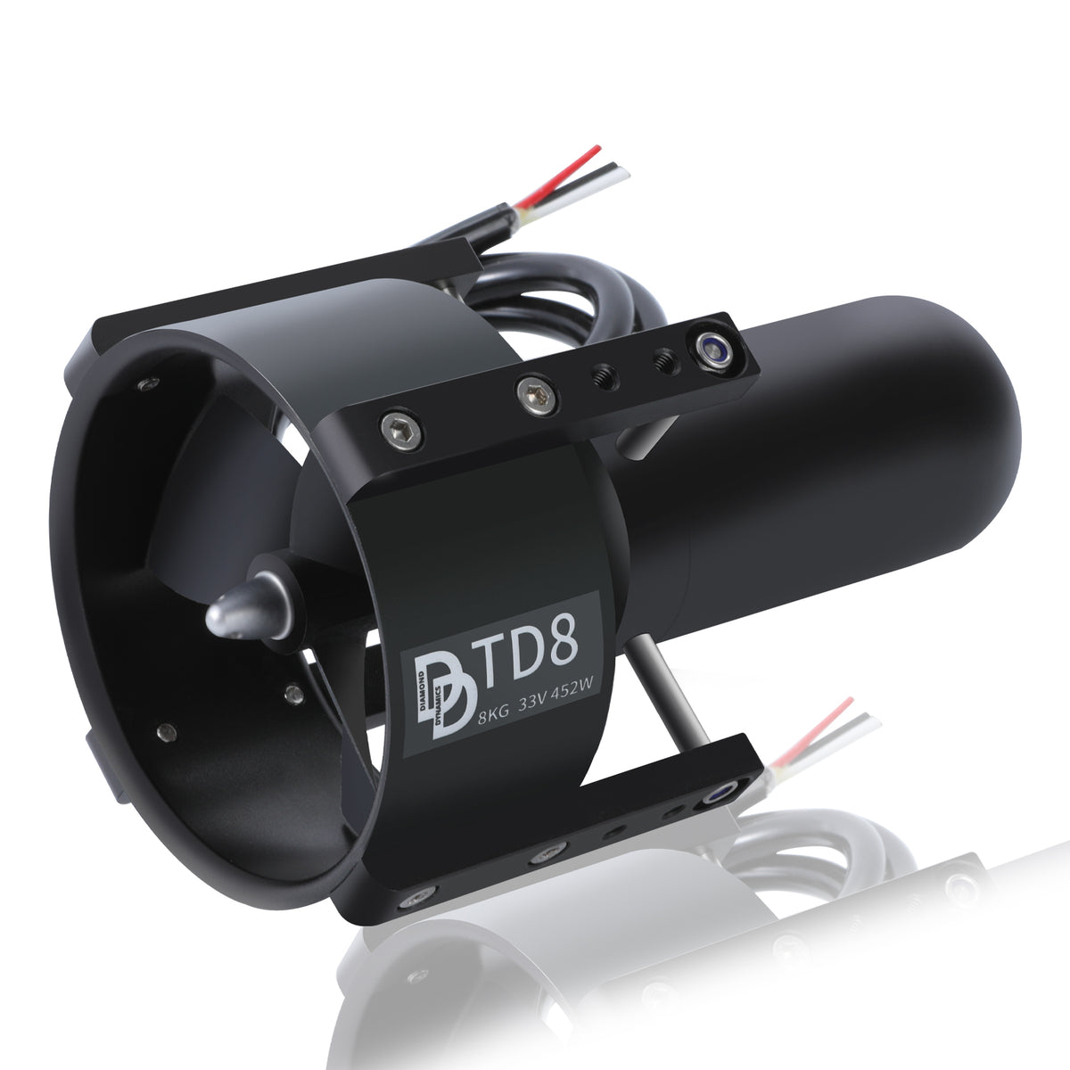 TD8 33V 452W Fully Sealed 6061 Aluminum Underwater Thruster For Boats ...