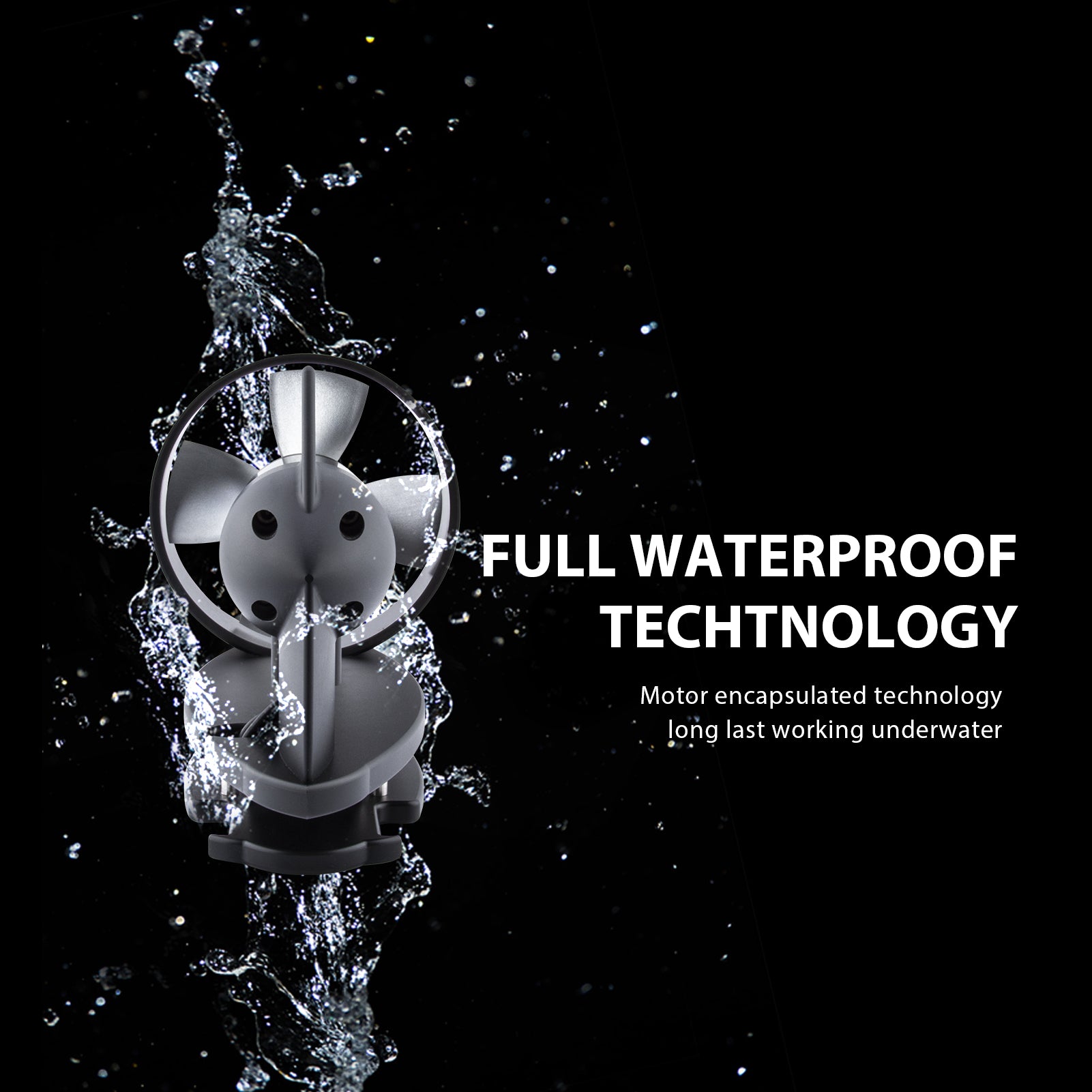 TDS10 Pro 25V 900W Fully Sealed All-metal Underwater Thruster for Boat ...