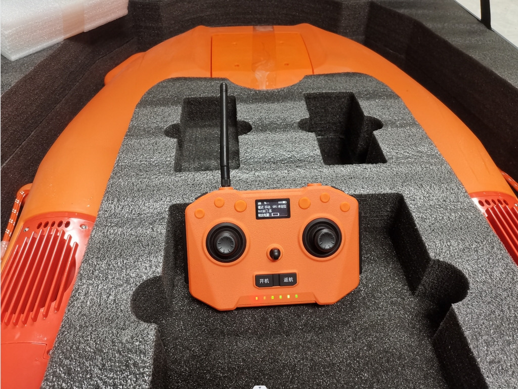 DD 24V 20KM/h electric remote control U-shaped rescue boat lifebuoy on ...