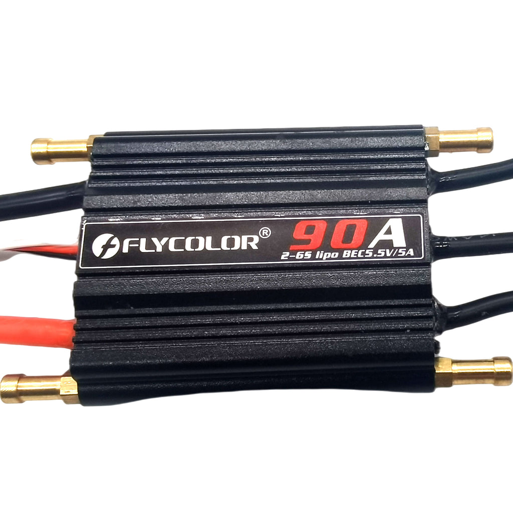Flycolor 90A Electronic Speed Controller Waterproof Brushless ESC | Ho ...