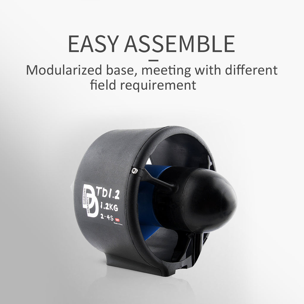 TD1.2 12V Underwater Thruster Rov Thruster - HobbyWater