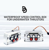 Waterproof control box for Hobbywater underwater thrusters